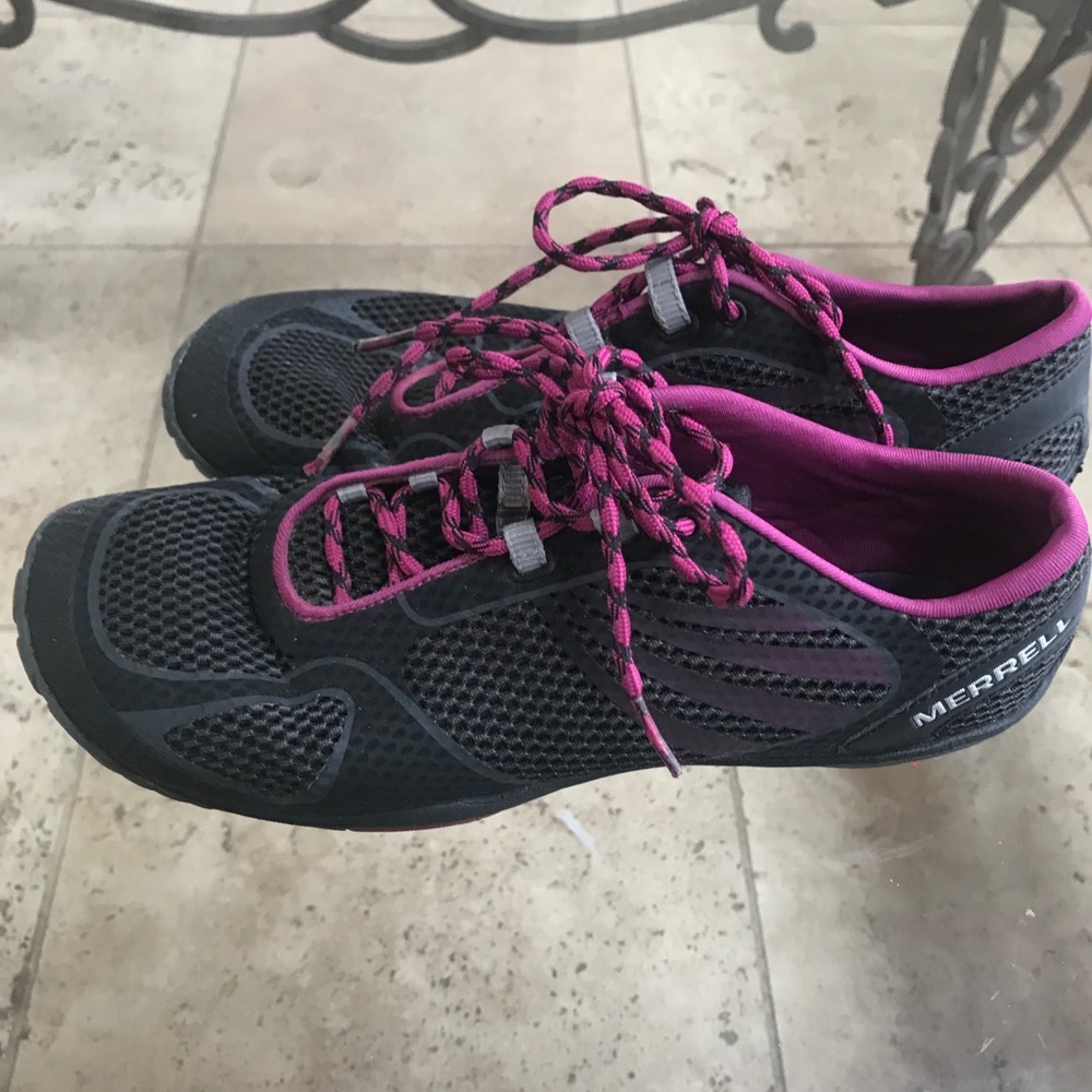 Merrill lightweight black size9 vibrant soles - Picture 3 of 6